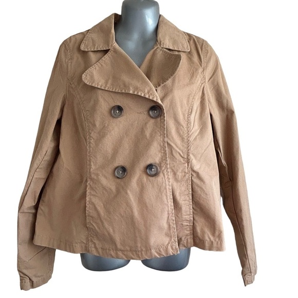 Old Navy Double Breasted Inverted Pleat Jacket • Used • Size: Medium - Picture 1 of 8